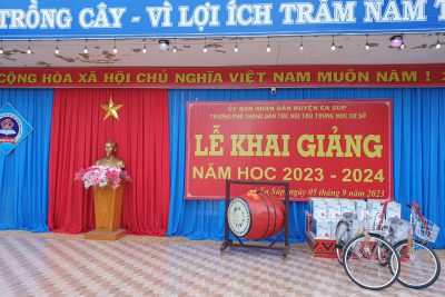 Khai giảng năm học mới 2023 – 2024